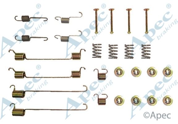 APEC BRAKING Lisakomplekt, Piduriklotsid KIT962